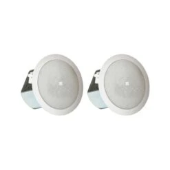 JBL CONTROL 12C/T Compact Ceiling Loudspeaker - White - Pair