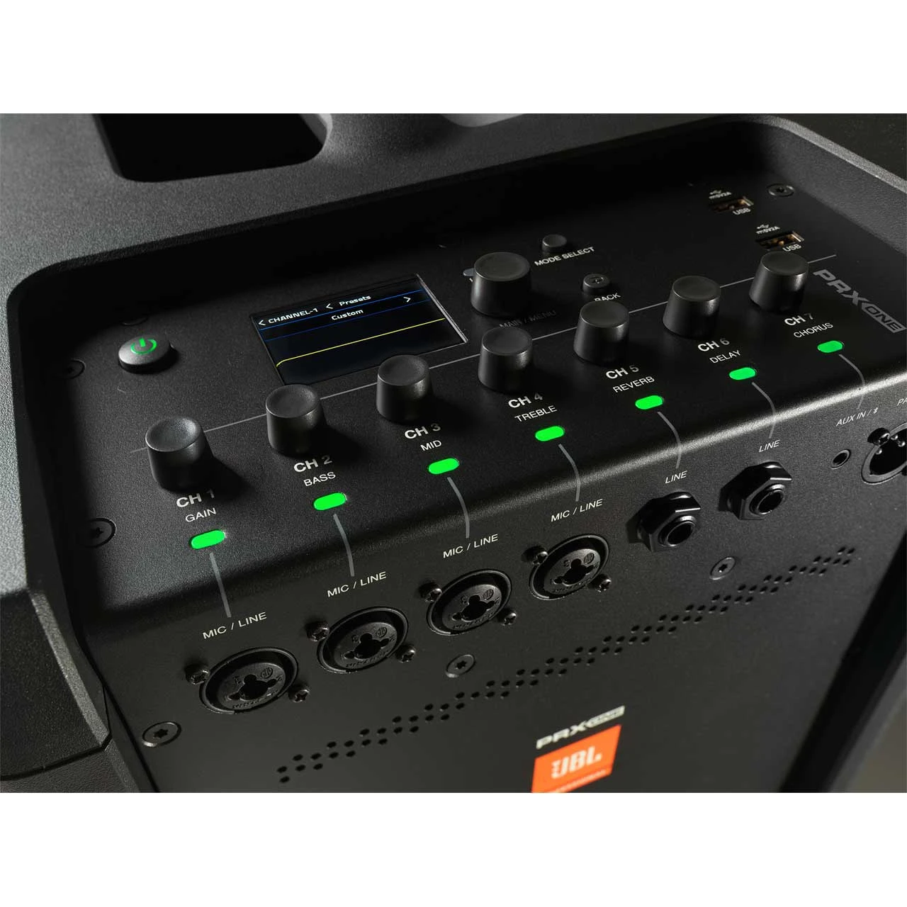 JBL PRX ONE All-In-One Powered Column PA With Mixer And DSP 6 JBL PRX ONE All-In-One Powered Column PA With Mixer And DSP - Image 4