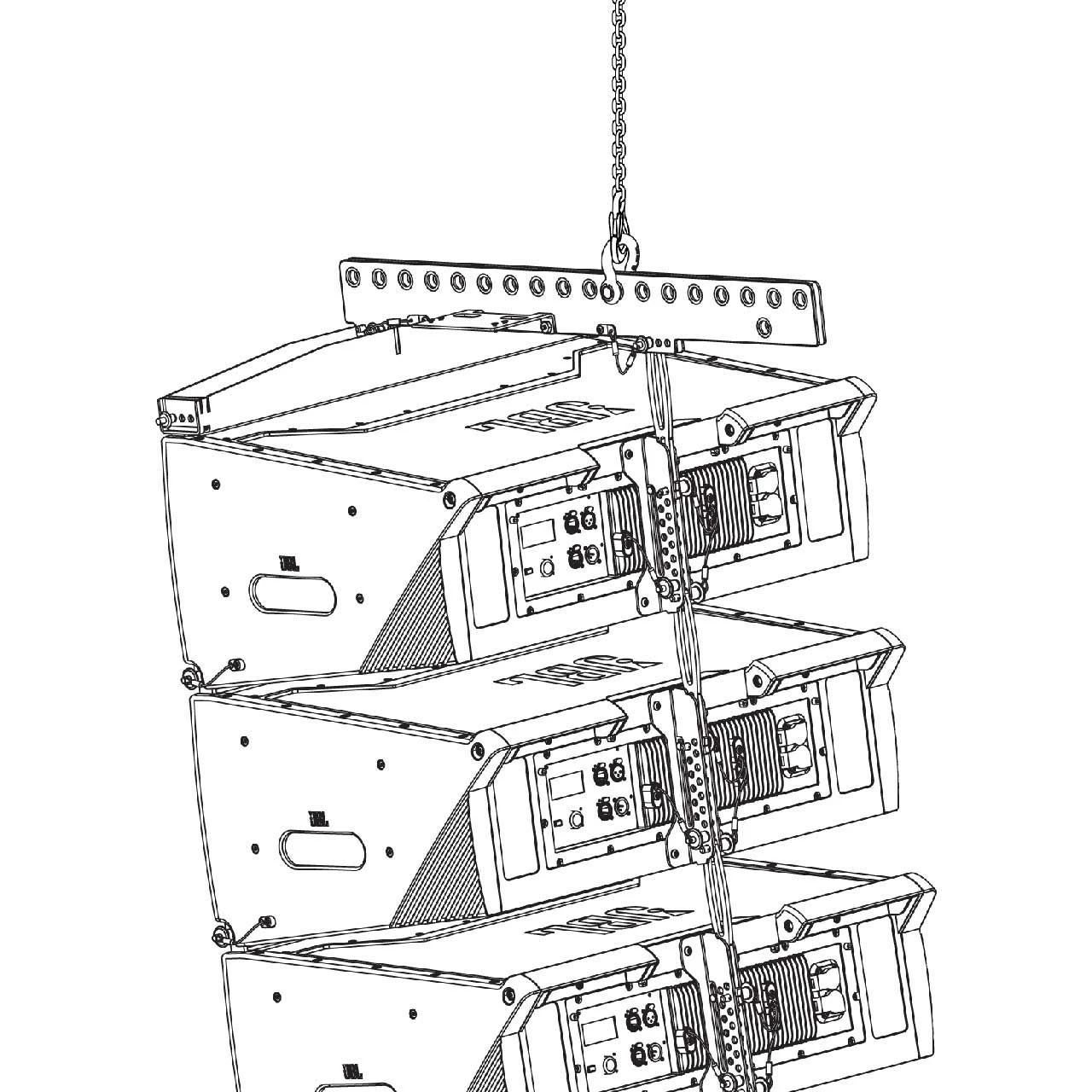JBL SRX910LA AF Array Frame For SRX910LA - Support For Up To (16) Cabinets 6 JBL SRX910LA AF Array Frame For SRX910LA - Support For Up To (16) Cabinets - Image 4