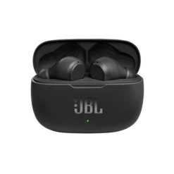 JBL Vibe 200TWS Refurbished -JBL Store JBL VIBE WAVE 200TWS Product20Image Open20Case Black